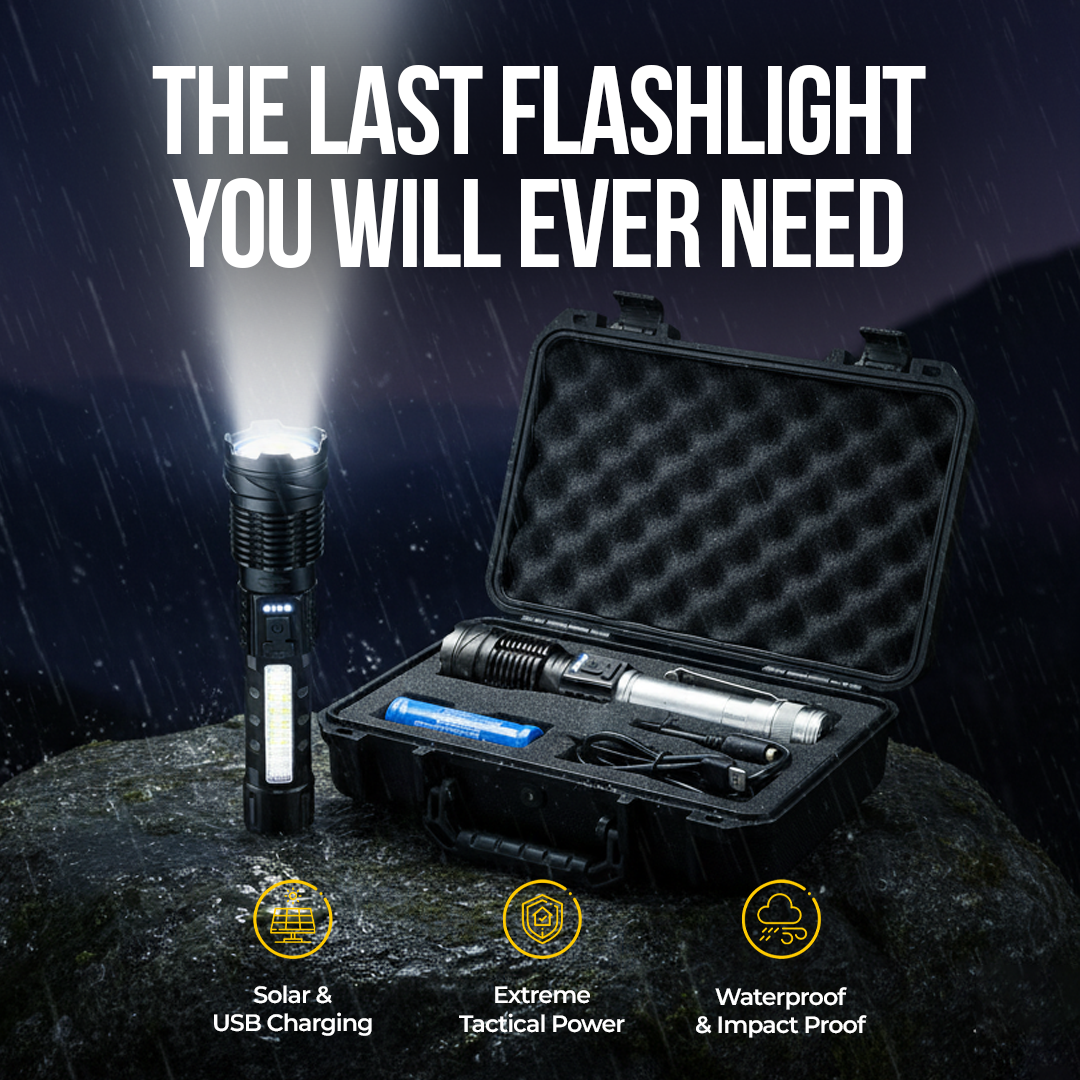 Titanium Pro Tactical Flashlight